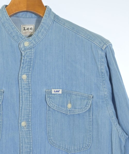 Lee（リー）シャツワンピース 青 サイズ:S レディース/2200694177011