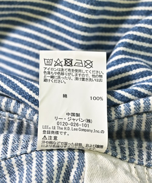 Lee（リー）オールインワン/サロペット 青 サイズ:S レディース/2200700877010