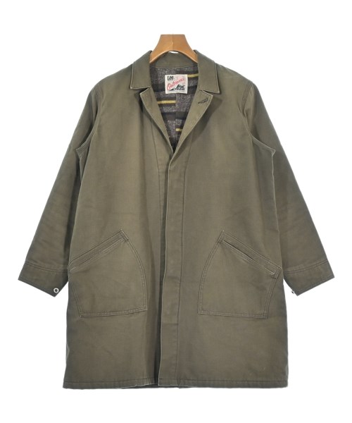 Lee(リー)ステンカラーコート カーキ サイズ:S/2200658799020
