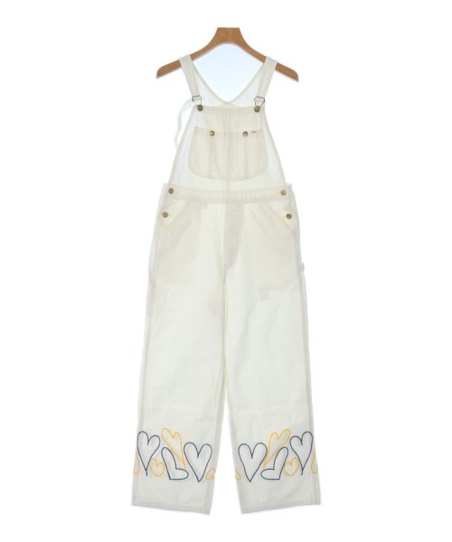 Lee(リー)オールインワン/サロペット 白 サイズ:S/2200663278039