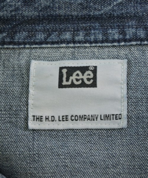 Lee（リー）カジュアルシャツ 青 サイズ:M メンズ/2200663924158