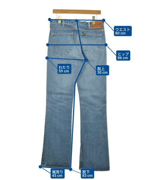 Lee（リー）デニムパンツ 青 サイズ:30(M位) メンズ/2200717564088