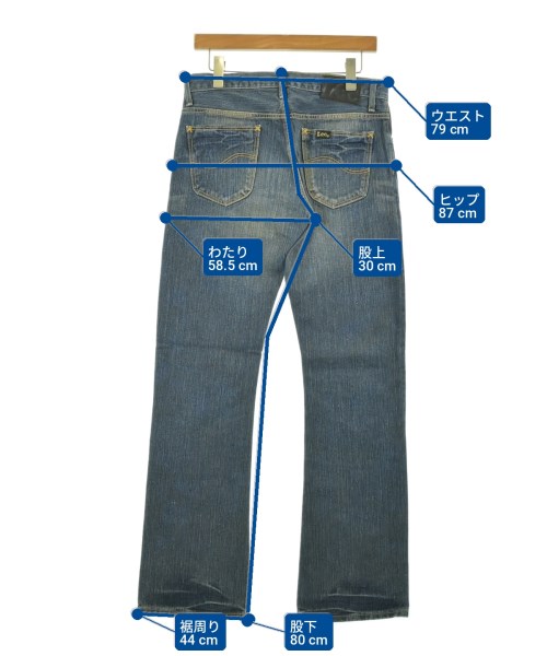 Lee（リー）デニムパンツ 紺 サイズ:30(M位) メンズ/2200717564095