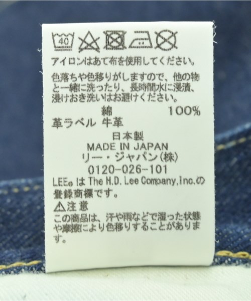 Lee（リー）ミニスカート 紺 サイズ:XS レディース/2200716116127