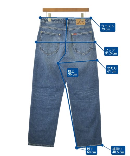 Lee（リー）デニムパンツ 紺 サイズ:XL レディース/2200718964115