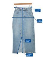 Lee（リー）ロング・マキシ丈スカート 青 サイズ:S レディース/2200723480075