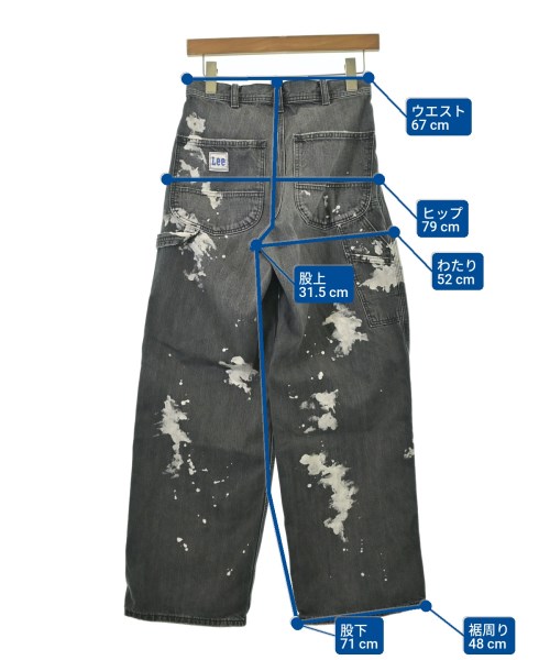 Lee（リー）デニムパンツ グレー サイズ:XS レディース/2200678774137