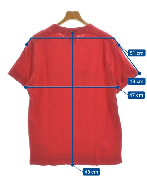 EVISU（エビス）Tシャツ・カットソー 赤 サイズ:40(M位) メンズ/2200464102083