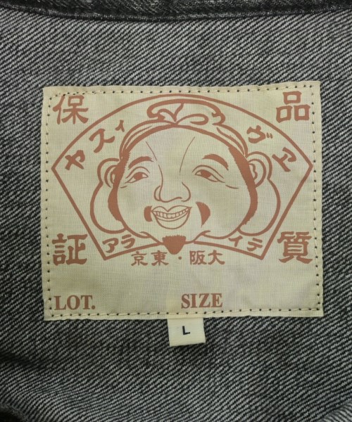 EVISU（エビス）デニムジャケット 黒 サイズ:L メンズ/2200639862019