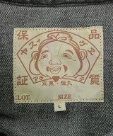 EVISU（エビス）デニムジャケット 黒 サイズ:L メンズ/2200639862019