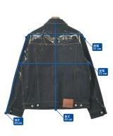 EVISU（エビス）デニムジャケット 紺 サイズ:L メンズ/2200639862026