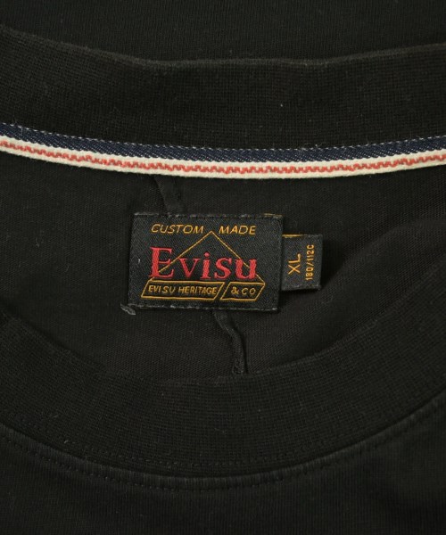 EVISU（エビス）Tシャツ・カットソー 黒 サイズ:XL メンズ/2200639862095