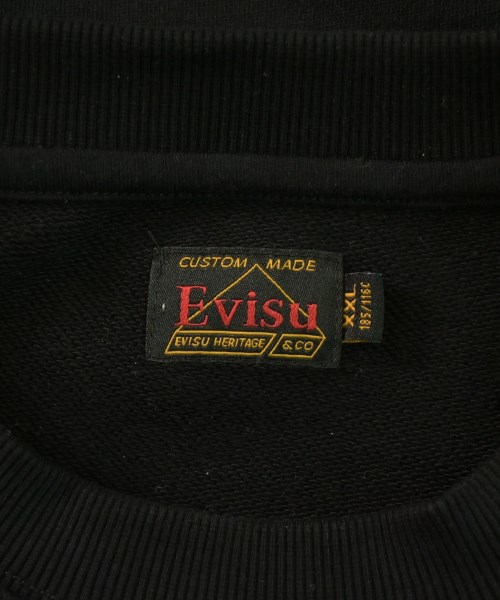 EVISU（エビス）スウェット 黒 サイズ:XXL メンズ/2200639862125