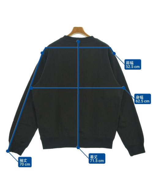 EVISU（エビス）スウェット 黒 サイズ:XXL メンズ/2200639862125