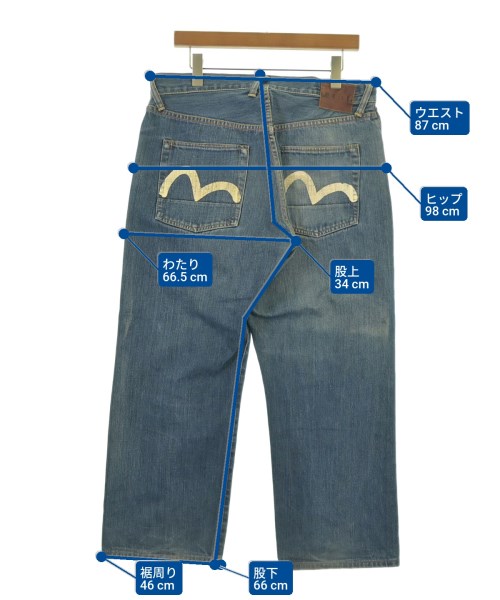 EVISU（エビス）デニムパンツ 青 サイズ:-(L位) メンズ/2200641570025