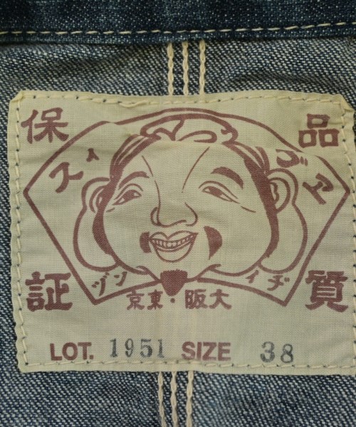 EVISU（エビス）カバーオール 青 サイズ:38(S位) メンズ/2200629116092