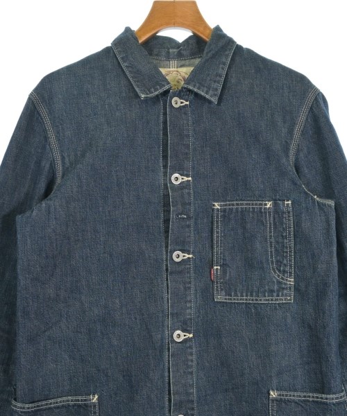 EVISU（エビス）カバーオール 青 サイズ:38(S位) メンズ/2200629116092