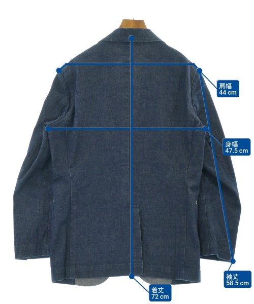 EVISU（エビス）カジュアルジャケット 青 サイズ:-(L位) メンズ/2200629116108