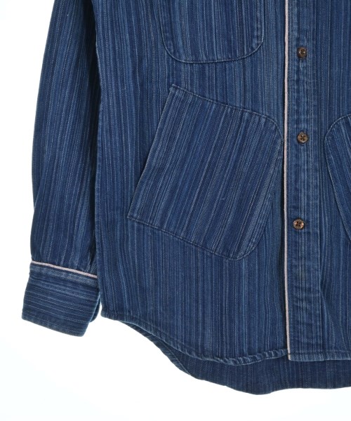 EVISU（エビス）カジュアルシャツ 紺 サイズ:38(S位) メンズ/2200629116184