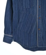 EVISU（エビス）カジュアルシャツ 紺 サイズ:38(S位) メンズ/2200629116184