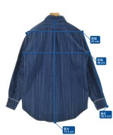 EVISU（エビス）カジュアルシャツ 紺 サイズ:38(S位) メンズ/2200629116184