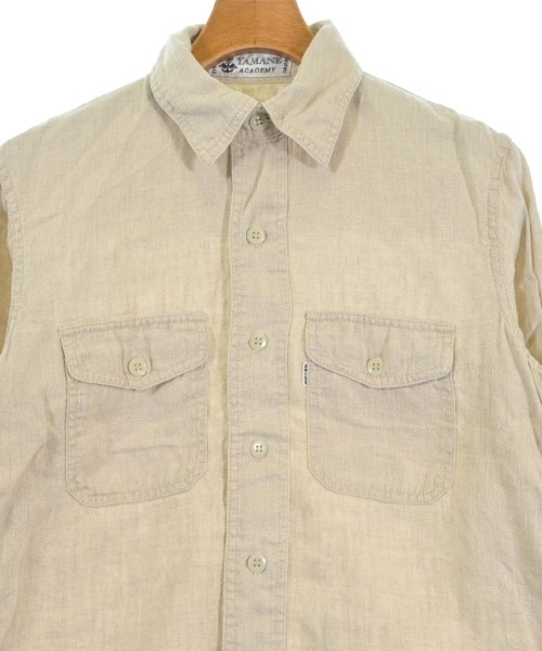 EVISU（エビス）カジュアルシャツ ベージュ サイズ:36(XS位) メンズ/2200629116238