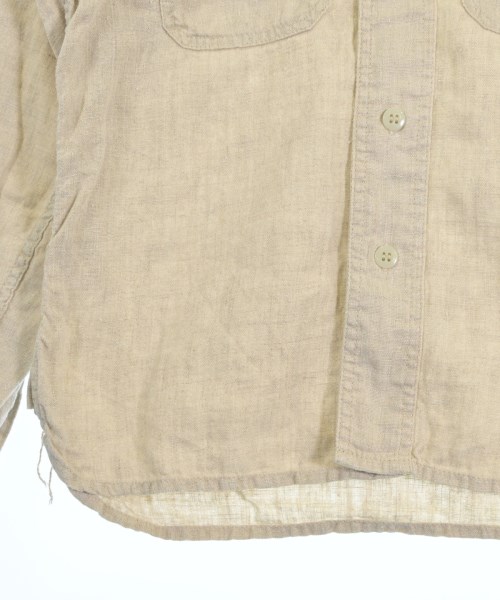 EVISU（エビス）カジュアルシャツ ベージュ サイズ:36(XS位) メンズ/2200629116238