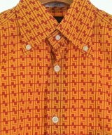 EVISU（エビス）カジュアルシャツ オレンジ サイズ:37(M位) メンズ/2200629116252