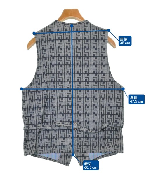 EVISU（エビス）カジュアルシャツ 紺 サイズ:38(S位) メンズ/2200612678095