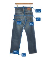 EVISU（エビス）デニムパンツ 紺 サイズ:27(M位) レディース/2200604986047