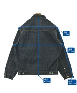 EVISU（エビス）デニムジャケット 紺 サイズ:XL メンズ/2200673355027