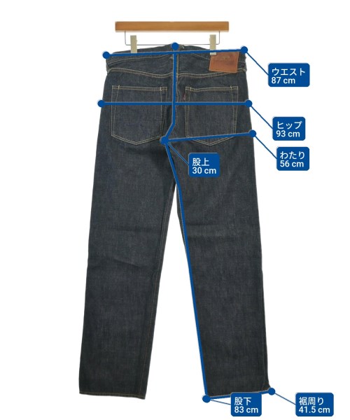 EVISU（エビス）デニムパンツ 紺 サイズ:34(XL位) メンズ/2200673355034