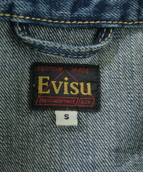 EVISU（エビス）デニムジャケット 青 サイズ:S メンズ/2200678645024