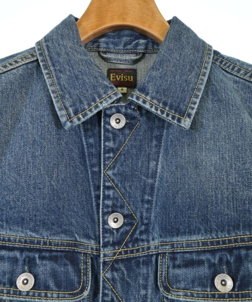 EVISU（エビス）デニムジャケット 青 サイズ:S メンズ/2200678645024