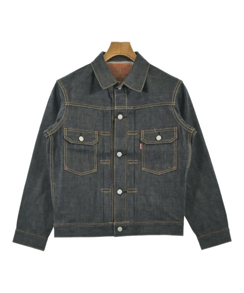 EVISU(エビス)デニムジャケット 紺 サイズ:36(S位)/2200679827016