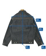 EVISU（エビス）デニムジャケット 紺 サイズ:36(S位) メンズ/2200679827016