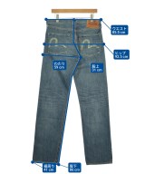 EVISU（エビス）デニムパンツ 青 サイズ:32(L位) メンズ/2200679827030
