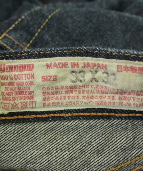 EVISU（エビス）デニムパンツ 紺 サイズ:33(L位) レディース/2200697715074