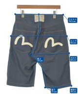EVISU（エビス）ショートパンツ 紺 サイズ:32(L位) メンズ/2200699594172