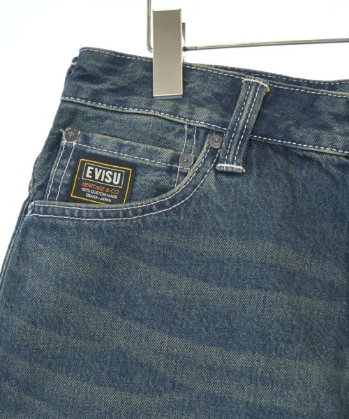 EVISU（エビス）ショートパンツ 青 サイズ:32(L位) メンズ/2200699827027