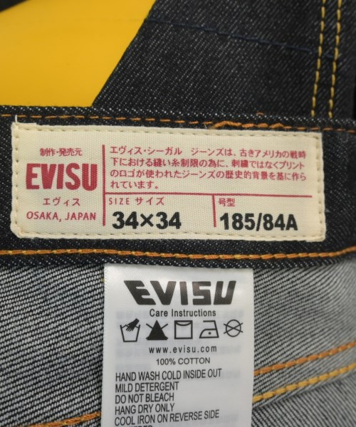 EVISU（エビス）デニムパンツ 紺 サイズ:34(XL位) メンズ/2200711861022