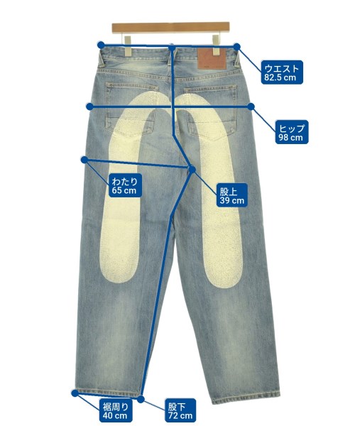 EVISU（エビス）デニムパンツ 青 サイズ:31(M位) メンズ/2200714287027
