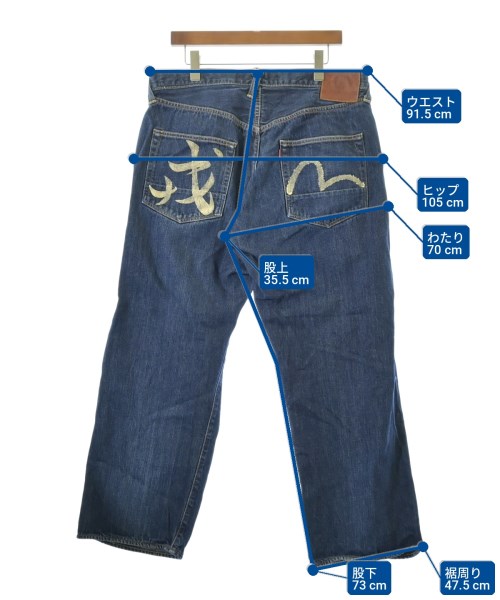EVISU（エビス）デニムパンツ 青 サイズ:32(L位) メンズ/2200714454078
