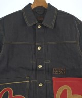 EVISU（エビス）デニムジャケット 紺 サイズ:L メンズ/2200650146020