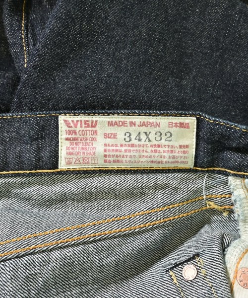 EVISU（エビス）デニムパンツ 紺 サイズ:34(XL位) メンズ/2200706484014