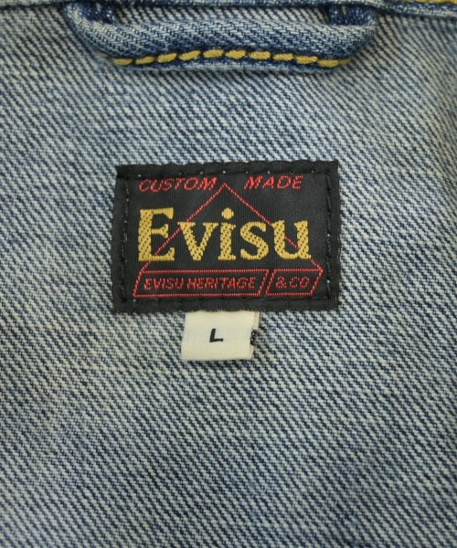 EVISU（エビス）デニムジャケット 青 サイズ:L メンズ/2200706484038