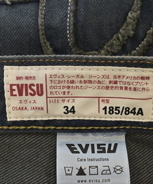 EVISU（エビス）デニムパンツ 青 サイズ:34(XL位) メンズ/2200707393032