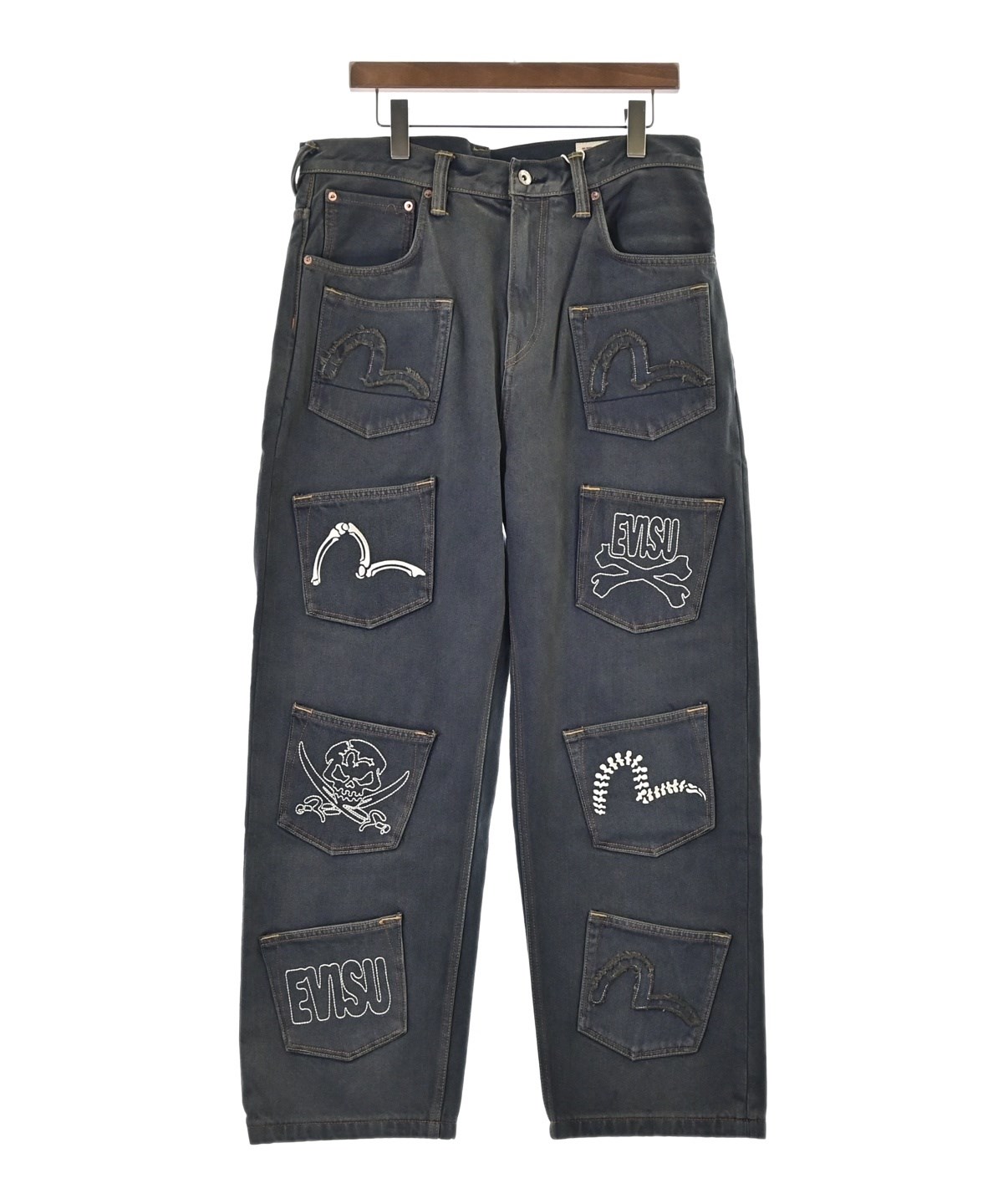 パンツ EVISU EVISU（エビス）デニムパンツ 青 サイズ:34(XL位) メンズ