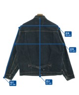 EVISU（エビス）デニムジャケット 紺 サイズ:42(L位) メンズ/2200665724107