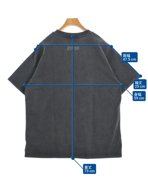 EVISU（エビス）Tシャツ・カットソー 黒 サイズ:XL メンズ/2200669962055